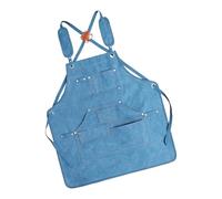 Générique Tablier en toile de coton Extra épais, bretelles réglables, poches à outils spacieuses adaptées à de nombreux travaux, tablier pour cafetière