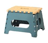 Générique Tabouret Pliant Portable - Escabeau en Plastique 27,5 x 21 cm, siège de Bain étanche, antidérapante, Tabouret Pliable léger | Escabeau en PP pour Cuisine, Salle de Bains, Salon, Change
