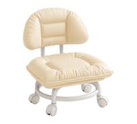 Générique Tabouret Roulant Chaise Basse Rembourrée avec et roulettes | Tabouret De pour Bureau, Salon, Magasin, Cuisine, Coiffeuse, Travail, Dessin, Garage, , , Tâche