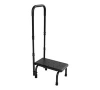 Générique Tabourets de Marche pour Adultes avec poignée et Hauteur réglable | Tabouret escamotable léger Marchepied large de cuisine pour seniors, pour cuisine, salle de bain, douche, chambre, placard,