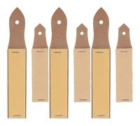 Générique Taille-crayon en Papier Abrasif 6 Pièces pour Croquis et Dessin, Matériel de Dessin Ergonomique en Papier Abrasif, Facile à Saisir, pour Usage Scolaire