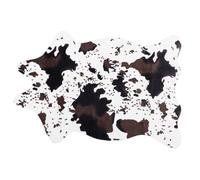 Générique Tapis Antidérapant Tapis D'intérieur Multifonctionnel en Polyester et Latex Imitation Peau de Vache Design Moderne et Confortable pour Chambre