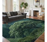 Générique Tapis Arbre Forêt, 80x120, Decoration Maison