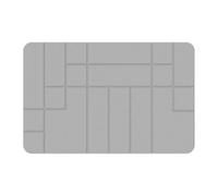 Générique Tapis de Bain en diatomite, antidérapant, très Absorbant, pour de Salle de Bain et de Cuisine, Facile à Nettoyer, à séchage Rapide
