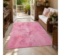 Générique Tapis de décoration,Abstrait Rose, 70 x 100 cm, Paillasson Interieur Entree Tapis Antidérapant et Lavable en Machine,