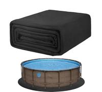 Générique Tapis de Piscine Tapis Rond Résistant aux Perforations