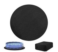 Générique Tapis de Protection pour Liner de Piscine Hors Sol, 12 Pieds Tapis Piscine Hors Sol Ronde, tapis1 piscines prédécoupé résistant aux Perforations, tapis1 Protection pour Le Fonds de piscines