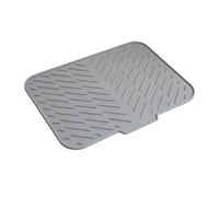 Générique Tapis de séchage d ' évier en Silicone pour Vaisselle avec Conception inclinée et Drainage Rapide pour Garder Le comptoir Sec et Propre, Tapis d ' évier résistant à la