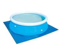 Générique Tapis De Sol pour Piscine Ronde 180 244 305 366 400 488 Cm - Tapis De Protection Piscine Hors Sols Épais Imperméable Bleu - Pliable Bâche De Sol Épaisse Piscines Gonflable Spa Extérieur