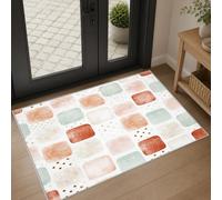 Générique Tapis Entree Interieur Abstrait Moderne 60x90cm Antidérapant | Tapis de Porte Pastel Lavable en Machine, Petit Tapis Doux pour Couloir Cuisine Descente de Lit, Lt485