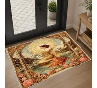 Générique Tapis Entree Interieur Motif Sirène 50x80cm Antidérapant