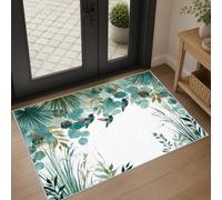 Générique Tapis Entree Interieur Plante Moderne 50x80cm Antidérapant