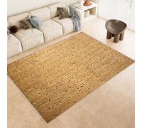 Générique Tapis Hiéroglyphes égyptiens 60x110cm Égypte Antique Tapis Couloir Décoration Antidérapant, Lavable Poils Ras Tapis Doux Chambre pour Salon Canapé Carpet, Living Room Bedroom,Cuisine 2H2410