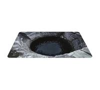 Générique Tapis Illusion d'Optique | Paillasson De Sol Réaliste - Design sans pour Illusion De Trou 3D | pour Salon Chambre Cuisine Salle de Bain Intérieur Extérieur Entrée Escalier Terrasse