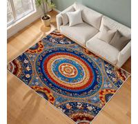 Générique Tapis Salon Mandala Bohème 160x230 Grand Tapis Hippie Vintage