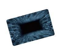 Générique Tapis Trou Illusion d'Optique | 80 x 50 cm Anti-Dérapant Séchage Rapide | Tapis Illusion de Trou - pour Fêtes Anniversaire Halloween Nouvel an Entrée Chambre Couloir