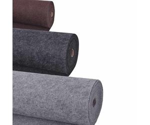 Générique Tapis Uni Vert 1,2 x 12 m Polyester | Texture striée, finition mate, surface dérapante, usage intérieur extérieur, design roulable, entretien facile