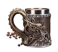 Générique Tasse À Café Dragon,Vaisselle À Boire Chinoise Rétro Embossée | Nouveauté Mug À Café Dragon Tasses À Boire - Pour Boissons Chaudes Et Froides Thé Lait Jus Hommes Femmes Maison Bureau École