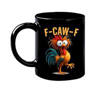 Générique Tasse De Poulet Drôle, Tasse De Mème De Coq Hurlant De 350 Ml, Café De Poulet Fantaisie Avec Poignée, Café En Céramique Résistante À La Chaleur, Verres En Céramique Polyvalents