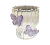 Générique Tasse en verre en forme de papillon 3D d ' une, A | Tasse en verre portable avec durabilité, adaptée pour un transport facile dans la quotidienne pour un