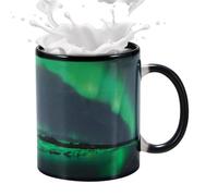 Générique Tasses à café à couleur changeante,tasse à couleur changeante - Tasse à café en céramique Révéler la tasse | Tasse de changement de magique de thé frais, de révélation pour boissons chau