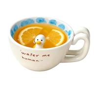 Générique Tasses Mignonnes Pour Femmes, Tasse À Boire En Céramique Pour Animaux De 350 Ml, Ensemble De Tasses À Café Et À Thé Canard, Cadeau D'anniversaire Pour Maman, Amie, Sœur, Filles, Bure