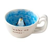Générique Tasses Mignonnes Pour Femmes, Tasse À Boire En Céramique Pour Animaux De 350 Ml, Ensemble De Tasses À Café Et À Thé Canard, Cadeau D'anniversaire Pour Maman, Amie, Sœur, Filles, Bure
