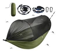 Générique Tente Hamac - Balançoire 2 Places avec Toit et Sangles | Hamac de Camping 230 kg avec Moustiquaire - pour Randonnée Trekking Voyage Extérieur Plage Jardin Balcon