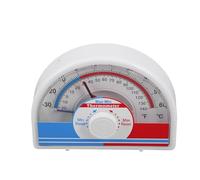 Générique Thermomètre Haute Précision Intérieur Extérieur Portable en Plastique et Métal Double Usage pour Maison et Jardin Mesure Précise Température