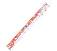 Générique Toise Murale en Bois et Toile à Suspendre pour Garçon et Filles Règle de Hauteur Design Animalier Cartoon Rose et Mesure de Croissance Décoration de Chambre pour Maternelle