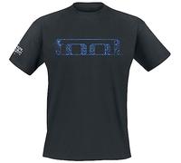 Générique Tool Blue Spectre Homme T-Shirt Manches Courtes Noir M, 100% Coton, Regular/Coupe Standard