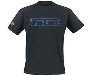 Générique Tool Blue Spectre Homme T-Shirt Manches Courtes Noir M, 100% Coton, Regular/Coupe Standard