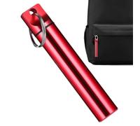 Générique Toothpick Holder, Travel Pocket Case, Aluminum Alloy, Lightweight & Hygienic, Portable Storage Holder for Home, Restaurant, Pocket-Sized Case, 3.82x0.67 inches