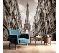 Générique Tour Eiffel Papier Peint Panoramique Paris Papier Peint Ville Intissé Salon Chambre Mural Décoration 150 x 105 cm