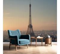 Générique Tour Eiffel Papier Peint Panoramique Ville Papier Peint Paris France Intissé Salon Chambre Mural Décoration 150 x 105 cm