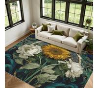 Générique Tournesol Pivoine Tapis Salon 200x300cm William Morris