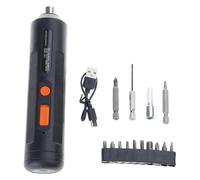 Générique Tournevis électrique Ergonomique Portable et Compact Batterie Haute efficacité Rapide en 2 Heures Comprend des Embouts de Tournevis pour Une polyvalence Plusieurs Embouts