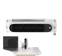 Générique Tower Desk Fan - Portable Bladeless Quiet Fan, 3 Speed Rechargeable Air Circulator, Personal Desk Tower, Compact | Bedroom Living Room Kitchen Office Summer Outdoor Travel