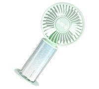 Générique Tragbarer Ventilator - Leise 3 Stufen Verstellbar USB Wiederaufladbar | Persönlicher Handventilator | für Drinnen Draußen Schule Zuhause Reisen Wandern Pendeln Camping