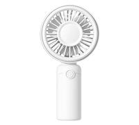 Générique Tragbarer Ventilator,per USB wiederaufladbar 3 Stufen leise - Tragbarer Reiseventilator,Für Innen Und Außen Zuhause Büro Schule Reisen Pendeln Spazierengehen Wandern