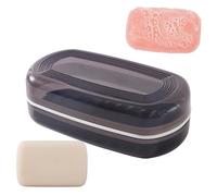 Générique Travel Box, Soap Holder, Travel Case, Double Layer Ventilated Design, Leak Proof Closure, Excellent for Outdoor Trips, Hiking, Hotel, School, College, Storage, and Shower Use