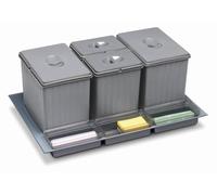 Trieur à déchets Sistema 938 800mm 2x16l+2x7,5l