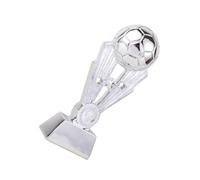 Générique Trophée avec Base de Football pour Équipe en Résine Argentée Usage Solide, pour École et Bureau