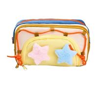Générique Trousse À Crayons | Grande Trousse De Rangement | Organisateur de Bureau pour Stylos Marqueurs Règle Gomme Notes Autocollants Élèves Étudiants Enseignants