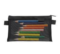 Générique Trousse en Filet à Crayons | Trousse De Maquillage Et Fournitures De Bureau - Fournitures Scolaires Résistantes Organisateur de Rangement pour Adultes Adolescents Filles Garçons