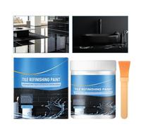 Générique Tub Paint - Tub And Tile Refinishing Kit,Tile Refinishing | Bathtub Paint, For Bathroom Shower Crack Countertop Wall Cabinet Toilet Indoor Ceramic Porcelain
