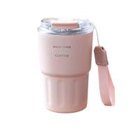 Générique Tumbler With Straw - 360ml Coffee Travel Mug With Straw | Insulated Reusable Mug with Hot Cold Retention for Daily Use Activities Travel Commuting