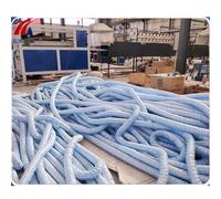 Générique Tuyau de Drainage français Flexible de qualité supérieure, de 1 m à 100 m, système de Drainage paysager perforé et ondulé, en Tissu Non tissé pour Cour, Jardin, pelouse, terrasse - 10 cm (4