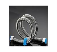 Générique Tuyau Flexible d'alimentation en Eau tressé en Acier Inoxydable 304, Tuyau à 4 Points(120cm/47.3")