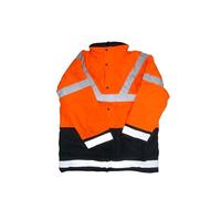 Générique Ultratex Parka Haute Visibilité 3 en 1 SIOEN - Taille XL - Veste + Gilet Intérieur Détachable - EN ISO 20471 Classe 3 - Confort & Étanchéité